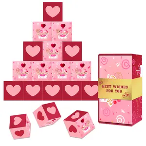 HiCivan 20 Layers Surprise Gift Box Explosion for Money,Pop Up Exploding Birthday Box,Money Box for Cash Gift,Bouncing Gift Box,Favor Unique Idea Enhancing the Holiday event