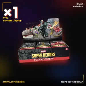 Magic: The Gathering - Marvel Super Heroes - Play Booster Display