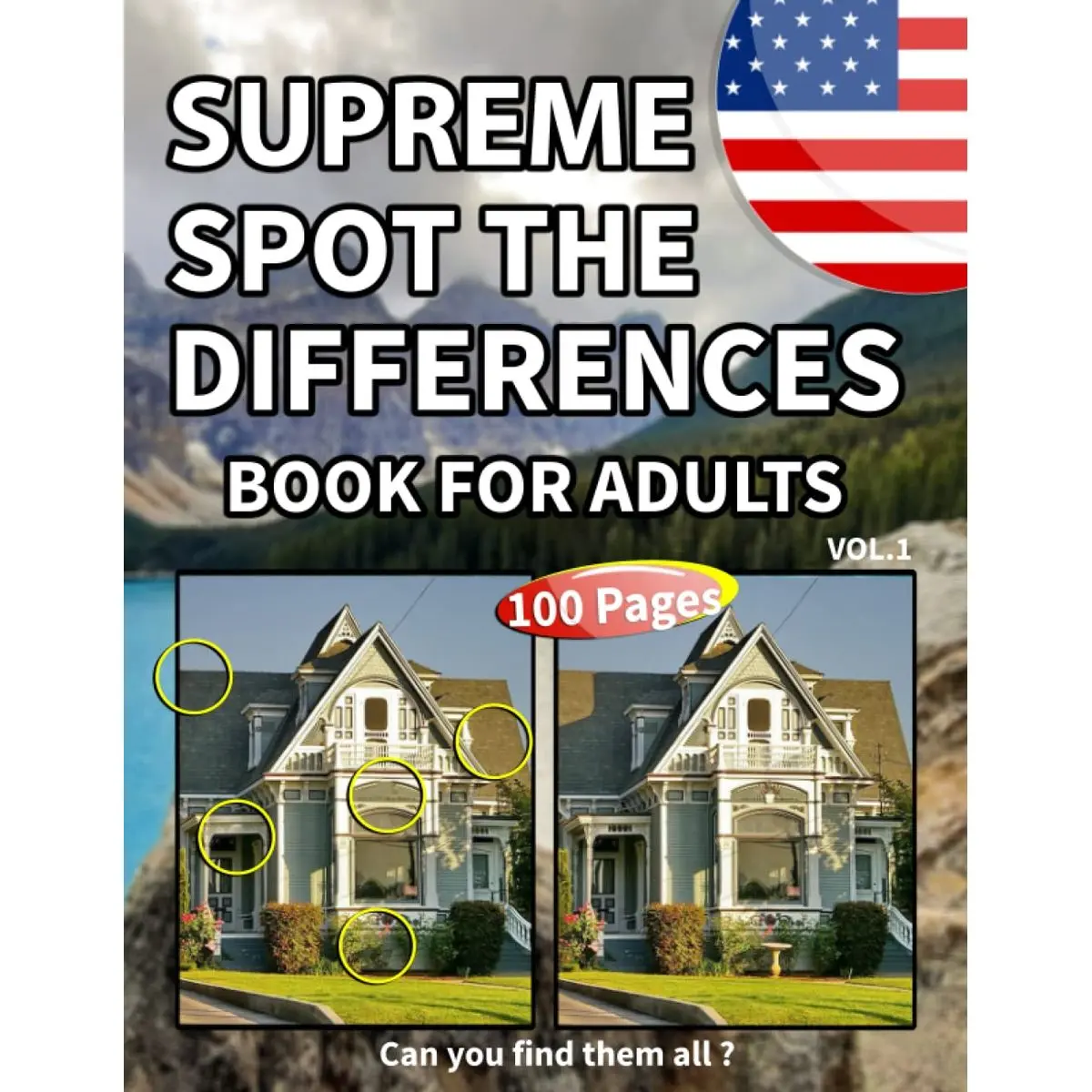 SUPREME SPOT THE DIFFERENCES BOOK FOR ADULTS VOL.1 - 100 PAGE: Brain Games , Picture Spot the Difference Book for Adults fantastic book for fun ,large ... LEVEL (THE DIFFERENCE PUZZLE BOOK FOR ADULTS) Paperback – March 21, 2023