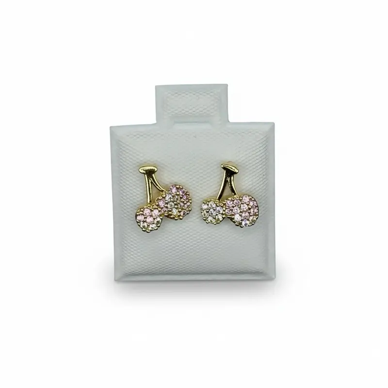 Cherry stud earrings Cherry stud earrings