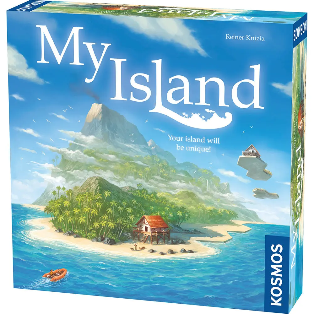 My Island Legacy Board Game, 2-4 Players, Strategy Board Game