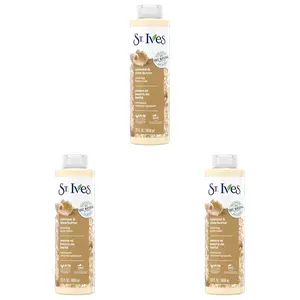 St. Ives Oatmeal & Shea Butter Body Wash | Moisturizing Body Wash for Sensitive and Dry Skin | 22 Fl. Oz.