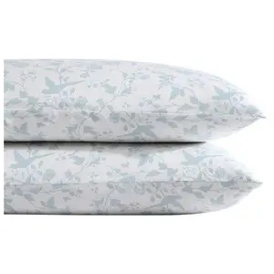 Laura Ashley Garden Palace - Blue Standard ShamPillowcase