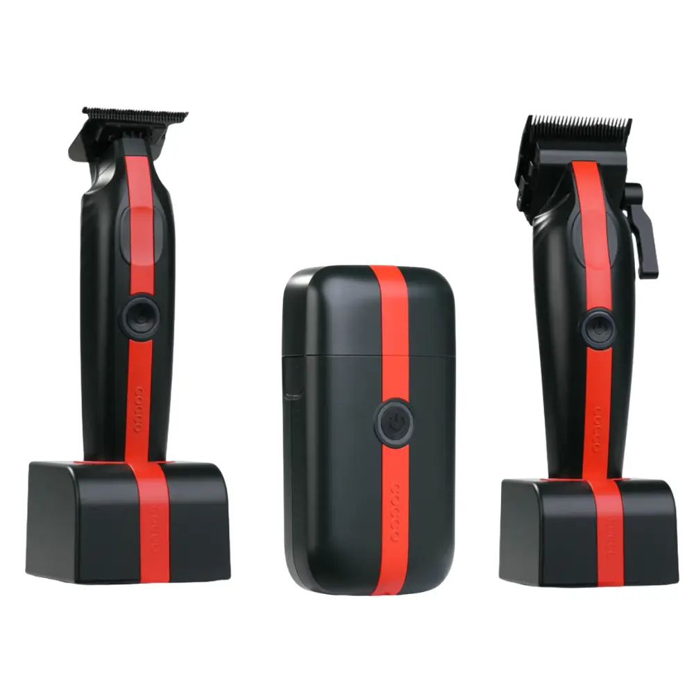 Cocco Veloce Lite Red/Black Trimmer, Shaver & Clipper Combo
