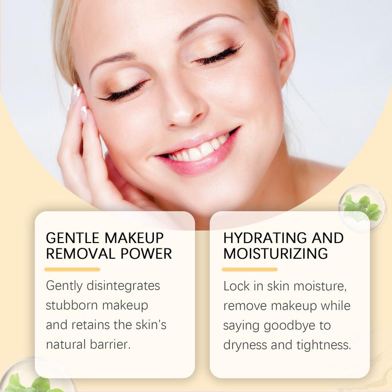 Centella Makeup Removal Cleansing Oil, suitable for all skin types, moisturizing makeup remover containing snow grass extract and hyaluronic acid, refreshing and gentle facial and lip makeup remover, eye and lip makeup remover, Liquid Cleanse