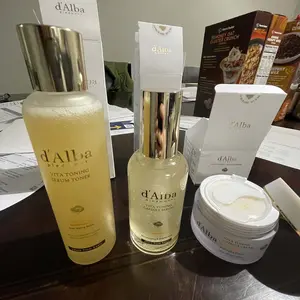 OFFICIAL d'Alba] [Set] Daily 3 Step Radiant Glow Full Skincare Set