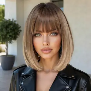 Trendy New Light Wig, Natural Breathable Fashion Personality, Role Play Date Party, Holiday Essential Rose Net Full Head Set, Synthetic Natural Looking