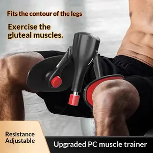 Kegel Trainer for Men & Women Adjustable Resistance PC Muscle Trainer for Thigh Muscles Adductors Inner Pelvic Floor Fitness Home Exercise