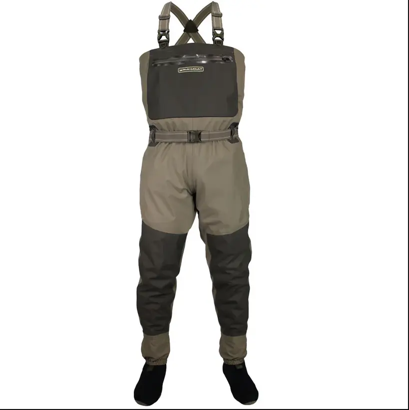 Waterproof Breathable Chest Wader with Adjustable Straps