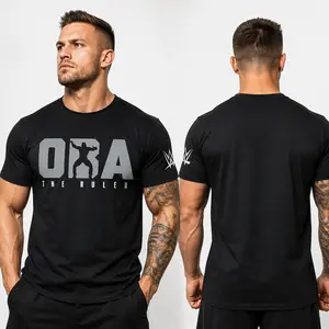 Oba Femi Oversized The Ruler T-Shirt, Men's Black Wrestling Graphic Tee, Heavyweight Unisex Fan Apparel, Limited Edition Style Shirt