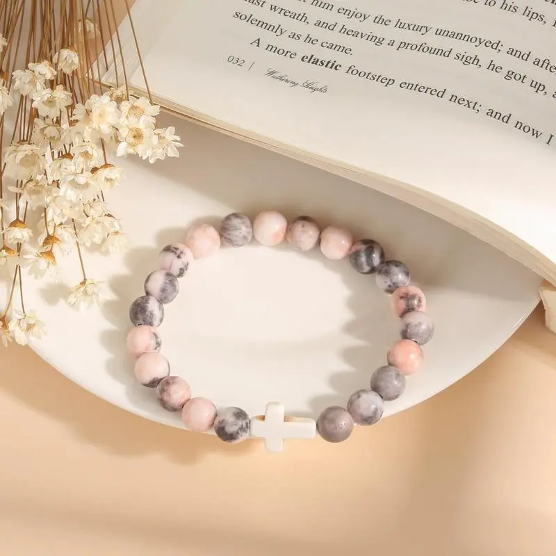 Christian Easter Gifts for Women, Easter Basket Stuffers Cross Bracelet, Inspirational Religious Birthday Bracelet for Daughter/Granddaughter/Friends/Sister/Mom/Grandma/Godmother, Faith Christian Easter Gifts for Women, Easter Basket Stuffers Cross Bracelet, Inspirational Religious Birthday Bracelet for Daughter/Granddaughter/Friends/Sister/Mom/Grandma/Godmother, Faith