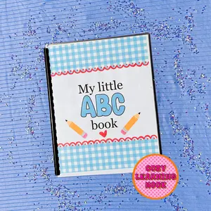 ABC Tracing Book for Kids - Learn the Alphabet - Practice Upper and Lowercase Letters