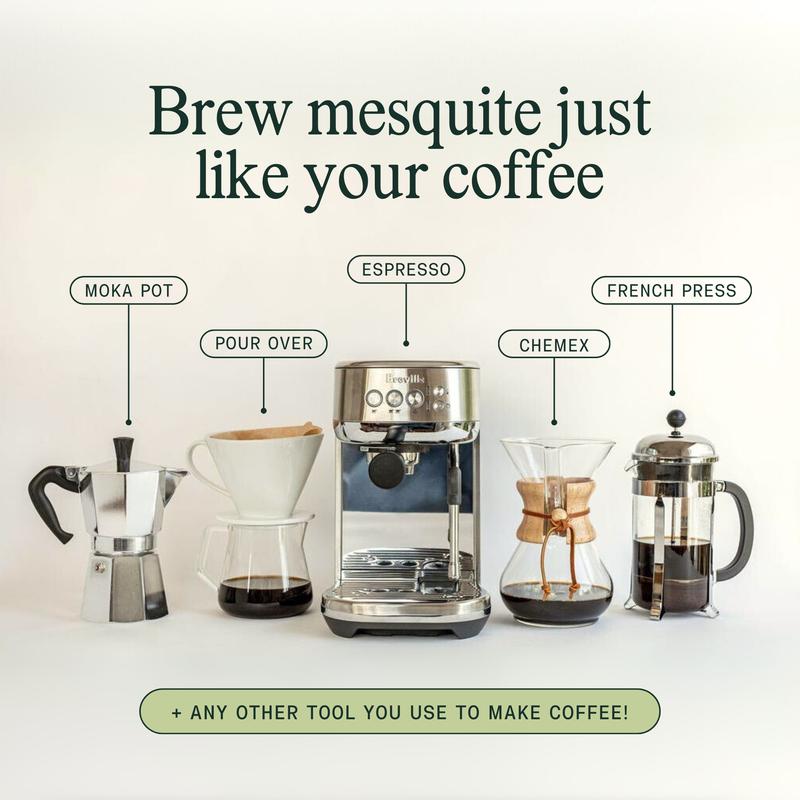 Kamana Mesquite Superfood Coffee Alternative (10oz) Beverage Flavor