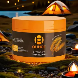 Outdoor Sun Tanning Gel, Tan Accelerator for Deep Bronze Color, Hydrating and Moisturizing Formula for Beach Use, Perfect for Achieving a Glowing Tan