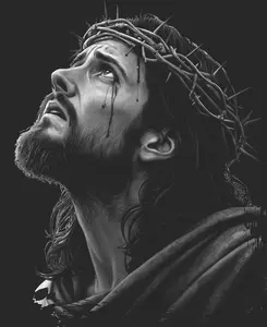 Jesus Christ Gangsheet | DTF Heat Transfers