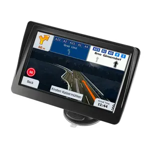 VEVOR GPS Navigator for Car, 7 inch Touch Screen 8GB GPS Navigation System with Lifetime Map Updates, Voice Turn-by-Turn Guidance, Speed and Red Light Warning, Custom Truck Routing, for Car Truck RV