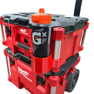 Cup Holder for Milwaukee Packout (Yeti 30oz Tumbler, Soda/Seltzer, or 3.5inch)