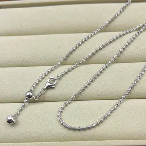 50cm adjustable S925 Sterling Silver Chain Luxury Gift