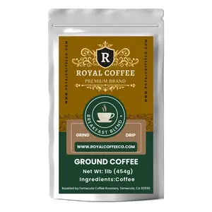 Royal Breakfast Blend+ Freshly Roasted Coffee, (Breakfast Blend+) (Drip)