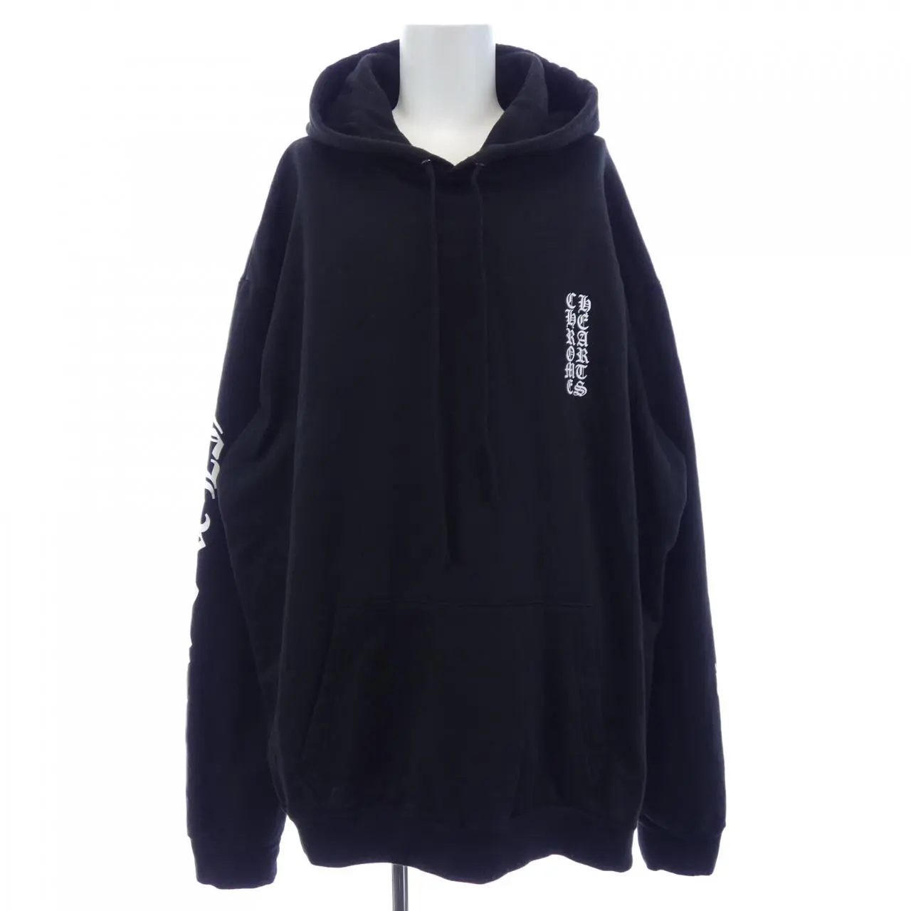 Pre-owned Chrome Hearts Cotton Small Leather Goods Hoodie