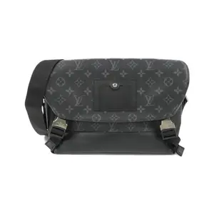 Pre-owned Louis Vuitton Canvas Shoulder Bags Monogram Eclipse Messenger Voyage shoulder bag
