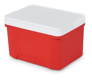 Igloo Small Cooler For Tailgate Picnic 9 Quart Laguna Ice Chest 13 Can Capacity Cool Riser Technology Red Box