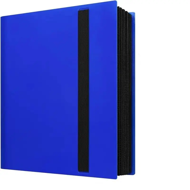 side loader card binder Trading Card Binder 360 Pockets Trading Card Holder Book enhanced PU C –  Toytooth main image 0