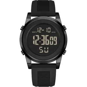Military Silver Waterproof Sports Wrist Watches for Men Digital Tactical Mens Sport Watches Waterproof MilitaryGift.