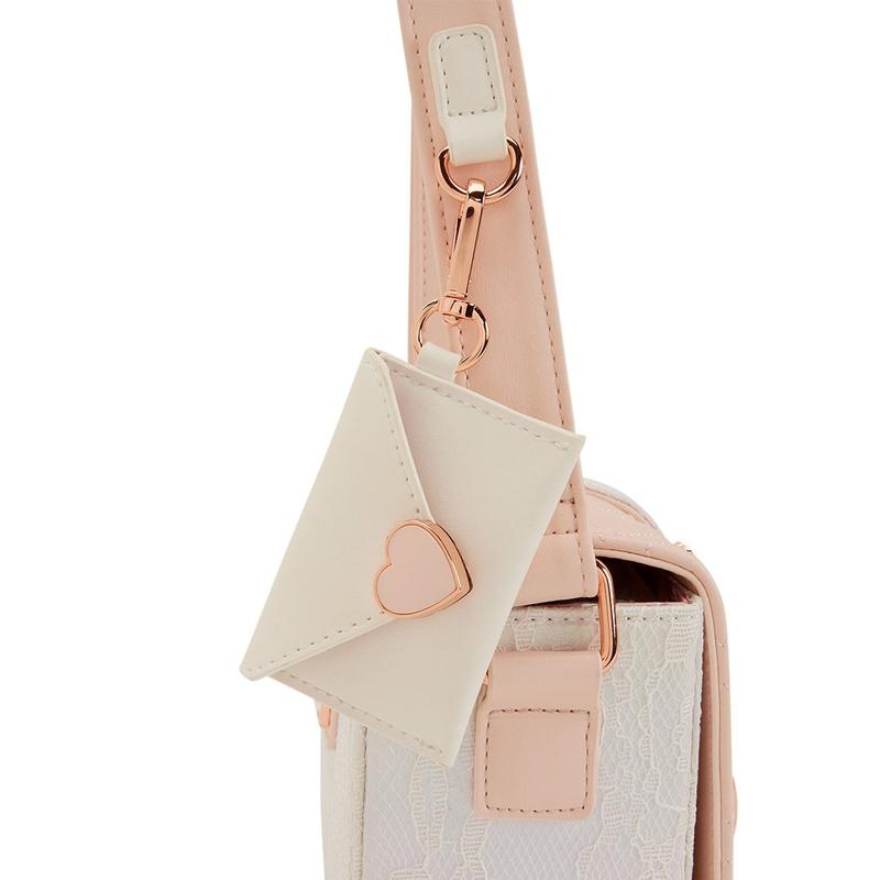 Loungefly Valentine's Day Heart Envelope Crossbody Bag with Coin Bag