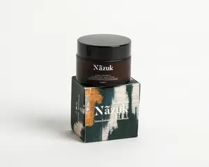 Nazuk Beauty Eyebrow Regrowth Mask with Usma Grass Extract for Fuller Thicker Brows Natural & Organic Brow Treatment