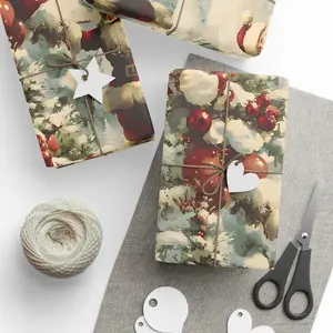 Merry Christmas Vault Dweller Wrapping Paper: Fallout Holiday Editio