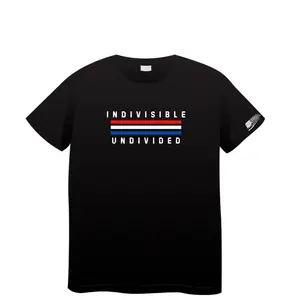Indivisible=Undivided Tee Menswear Top Blue Red