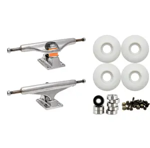 Independent 159 (8.75") Skateboard Trucks 52mm Wheels and Bearings Combo Package