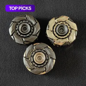 Fidget Spinner Toy, 1 Count Metal Design Stress Relief Toy, Open Armor Spinning Top Fidget Toy, Hand Spinner Toy for Adults, Stress Relief Fidgeting # TOP PICKS,Cool Gadgets