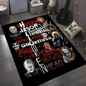 Horror Movie Rug,Horror Rug,Fear Rug,Movie Rug