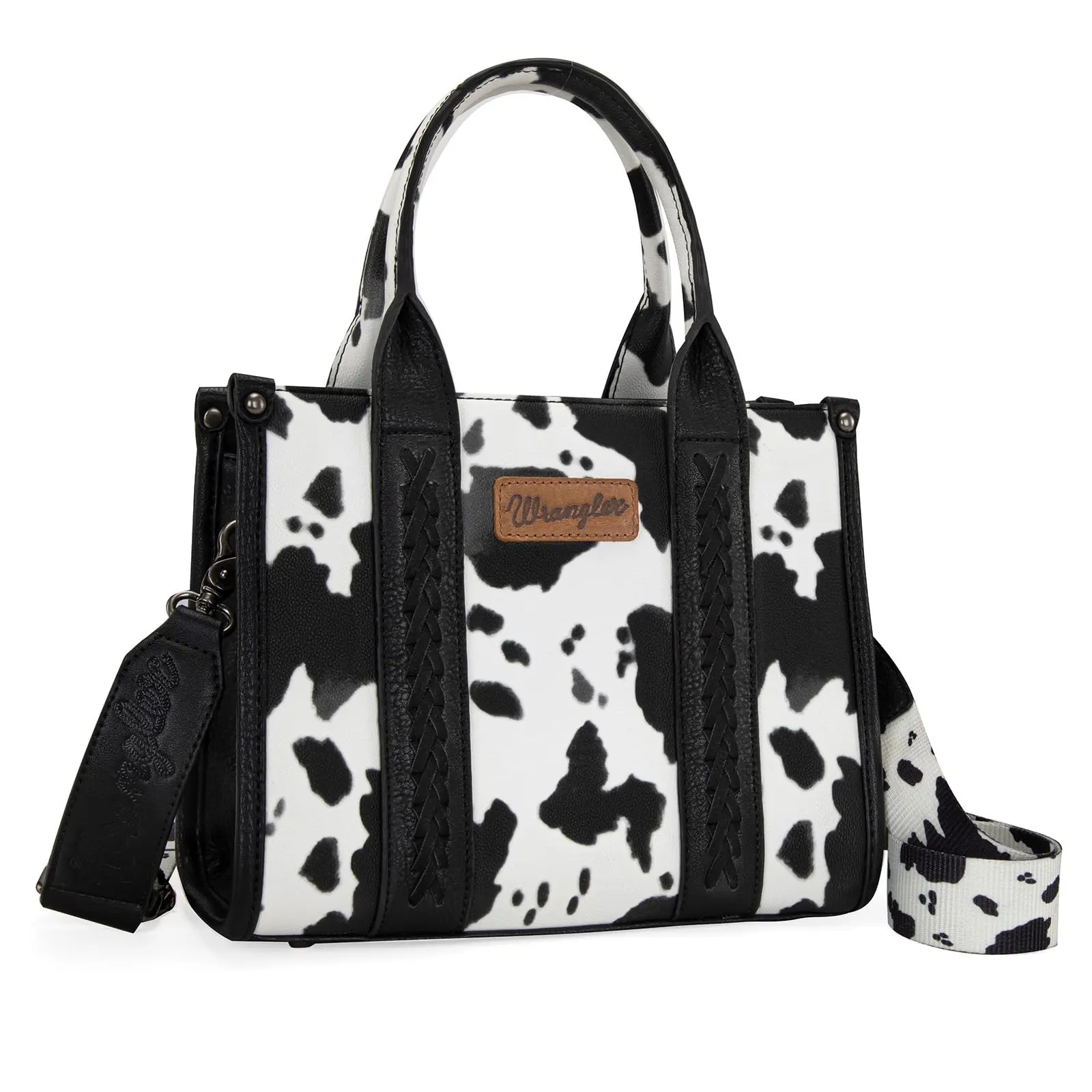 Cow Print Black