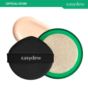 Easydew Mela B Toning Ampoule Cushion Refill - Official Product 2-in-1 Korean Skin Care & Face Beauty Makeup - Age-Defying Full Coverage Cushion Foundation with Niacinamide & Hyaluron-Vital C 0.45 oz