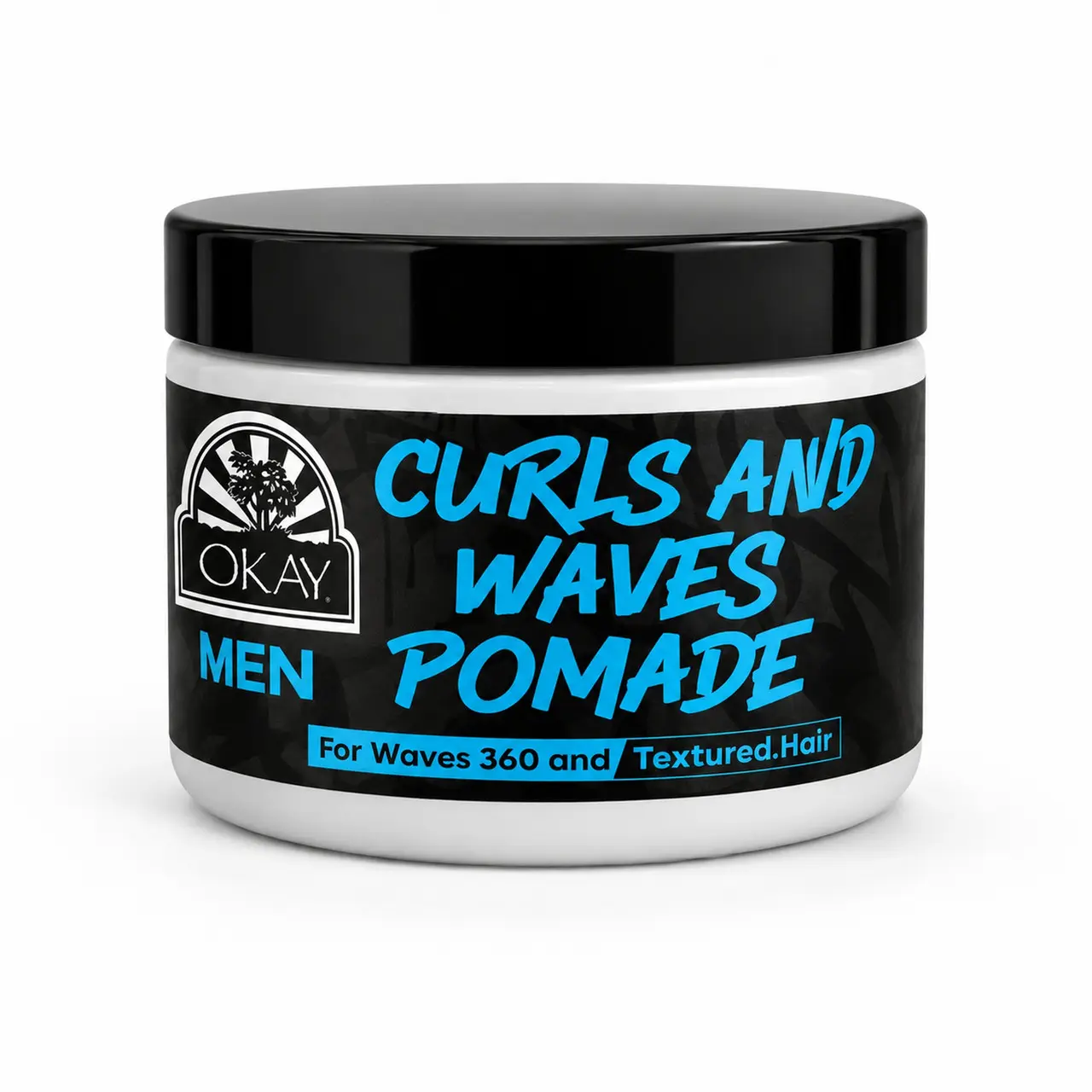 OKAY Men's Curls & Waves Pomade - 4 oz / 118 ml