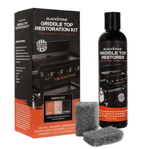 Griddle Top Restoration Kit Grill Brush Utensils