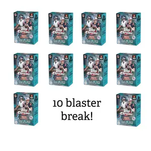 BREAK #153:(x10)-2025 Topps chrome blasters