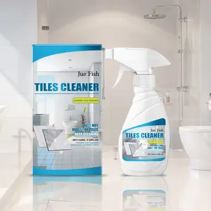 Tile Cleaner Spray – Powerful Stain Remover, Deep Cleans Grout & Tile Surface, Restores Shine and Removes Mold, 1 Bottle/500ml, Mold Mildew Remover
