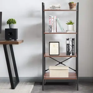 LSSPAID Bookshelf, 4-Tier Bookcase
