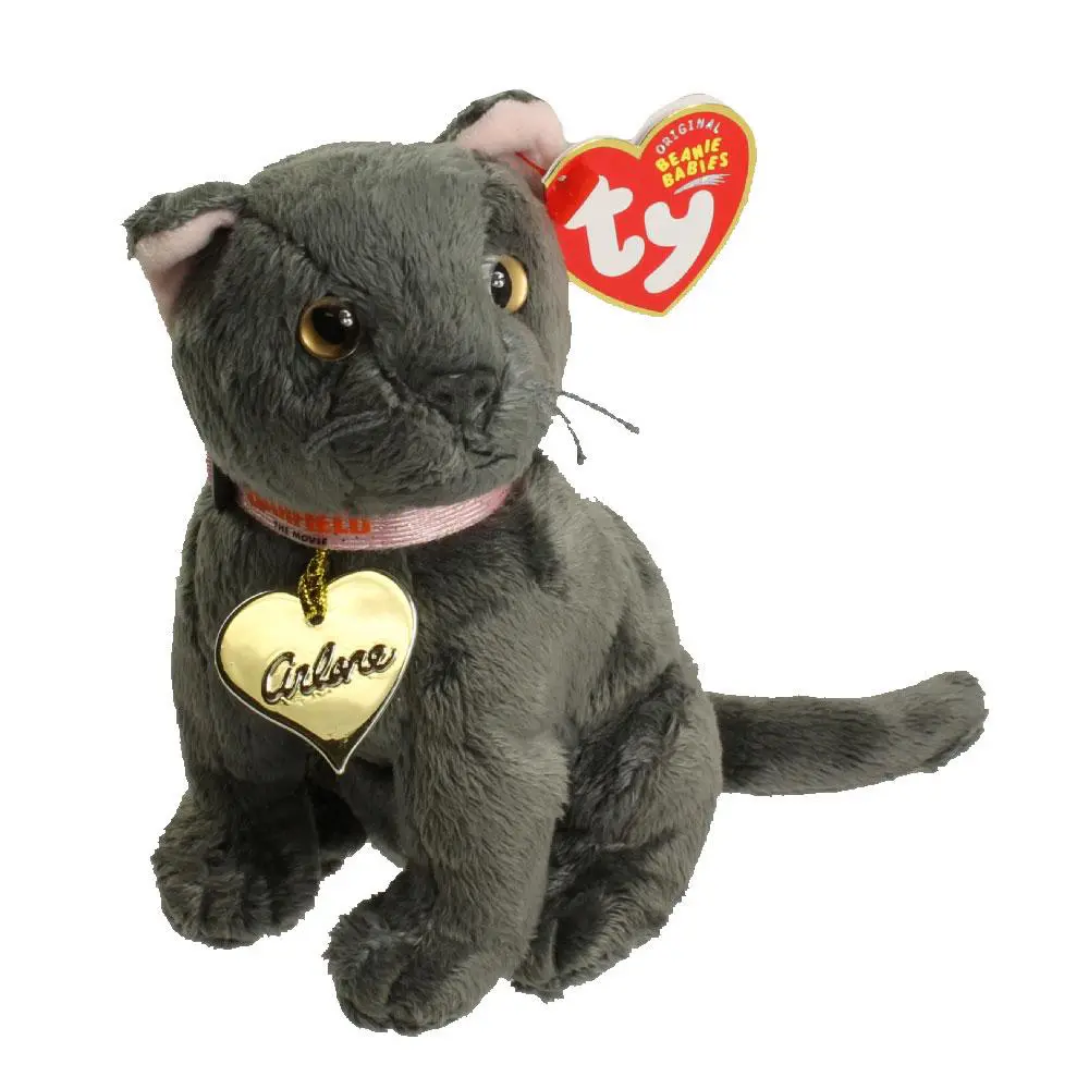 TY Beanie Baby - ARLENE the Cat ( Garfield Movie Beanie ) (6.5 inch) (2004) - MWMTs
