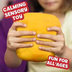 Soft Cheese Block Toy -, Stress Relief Squeeze Toy, Perfect for Play and Relaxation, Model Xinghao Cxq