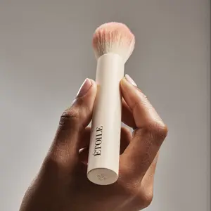 Etoile Brush 02 – Fluffy Powder Brush for Bronzer, Blush & Setting Powder | Vegan, Cruelty-Free, Aluminium Handle