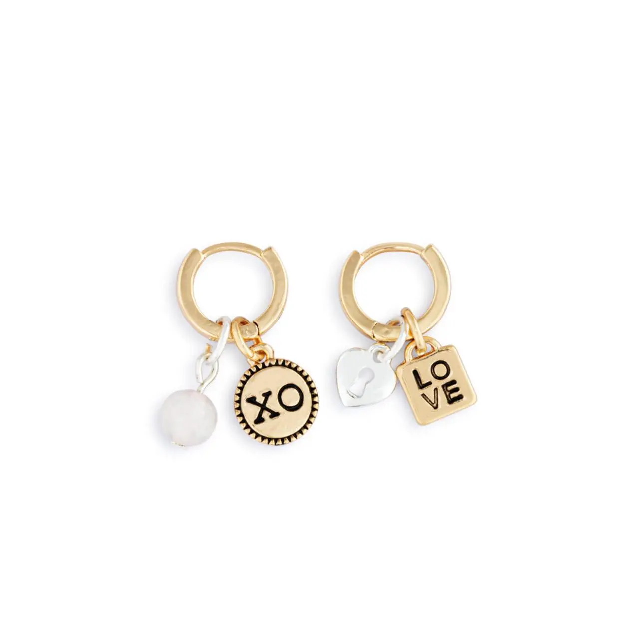 Love Charm Earring Set