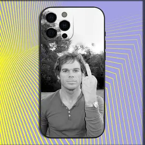 D-Dexter Morgan Phone Case For iPhone 17 Air 16 15 14 13 12 11 Pro Max Plus Soft Black Cover