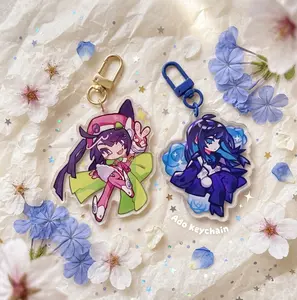 Ado Acrylic Keychain , Tone Rion Vocaloid Keychain, Durable, And Perfect For Bags, Keys