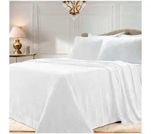 Superior Solid Fleece Medium Weight Fluffy SoftBlanket King