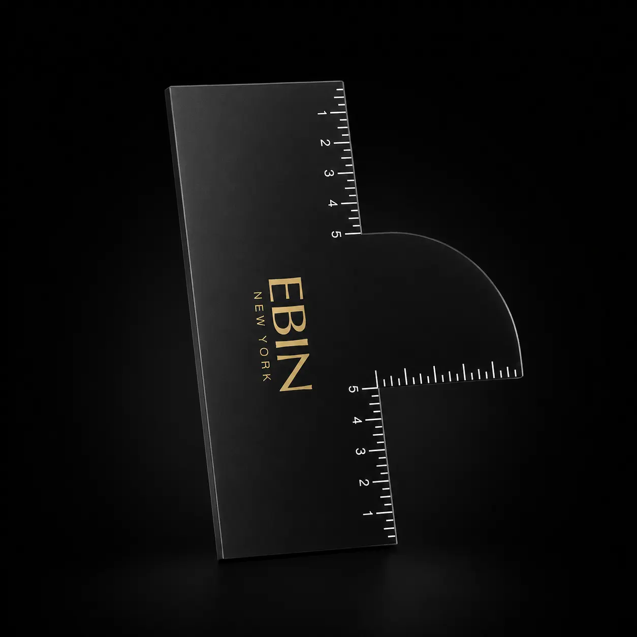 EBIN PRO BARBER Enhancement Card | Hairline & Beard Enhancement Guide | Professional Barber Tool | Reusable